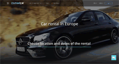 Desktop Screenshot of nomadcar.com