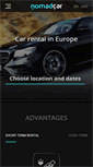 Mobile Screenshot of nomadcar.com